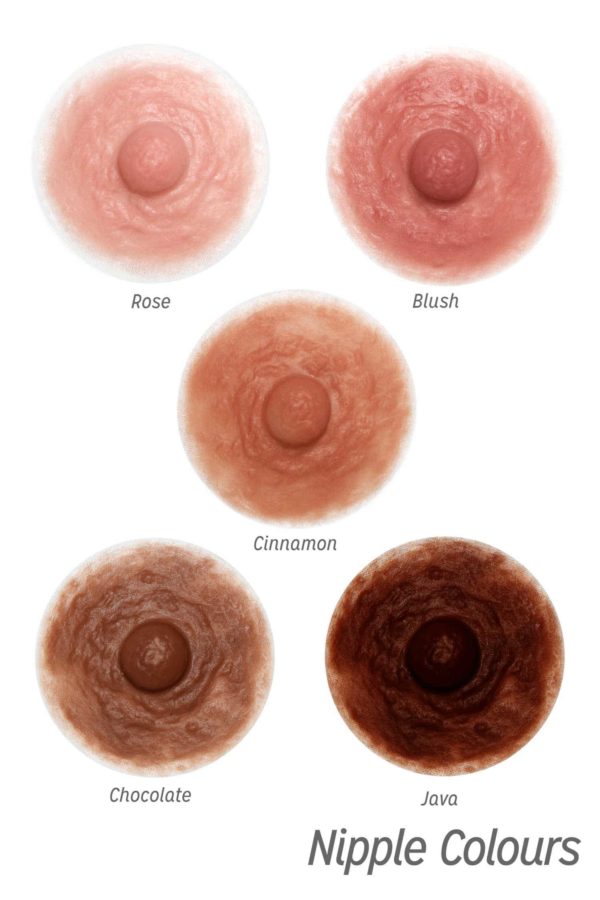 Divine Collection nipple colours