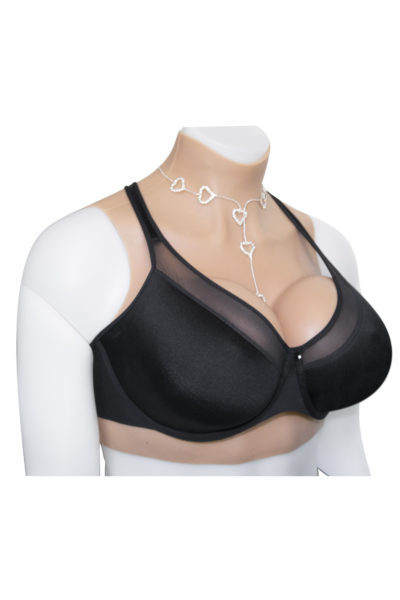 Gold Seal NAKED Silicone Crop Top breastplate