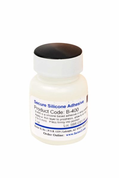 B-400 Secure Silicone Adhesive for silicone prosthetics