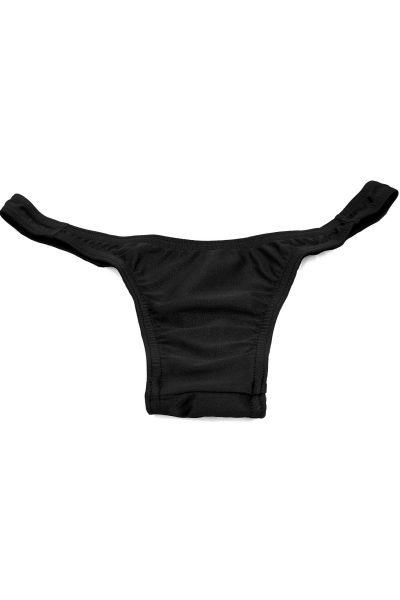 ONEFENG Crossdressing Gaff Panty for Crossdressers Feminine Hiding Gaffs Thong Underwear with Hip Butter Lifter Pads 